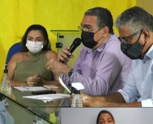 Vereador Jandilson pede recuo do canteiro da “Praça da Alimentação”