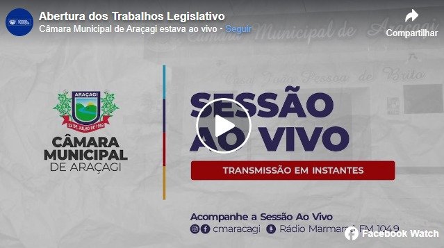 ASSISTA: Abertura do 2º Período Legislativo